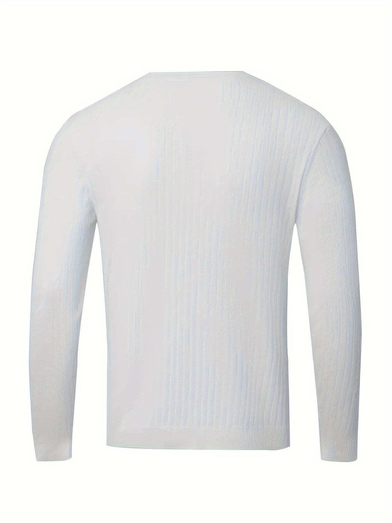 Regular Fit Ribbed Pullover Tops