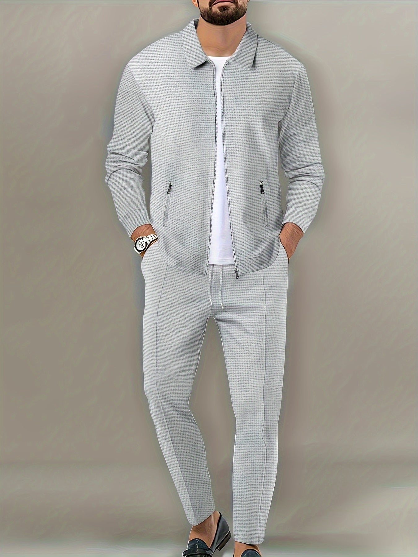 Tracksuit Set Casual Pants and Shirt