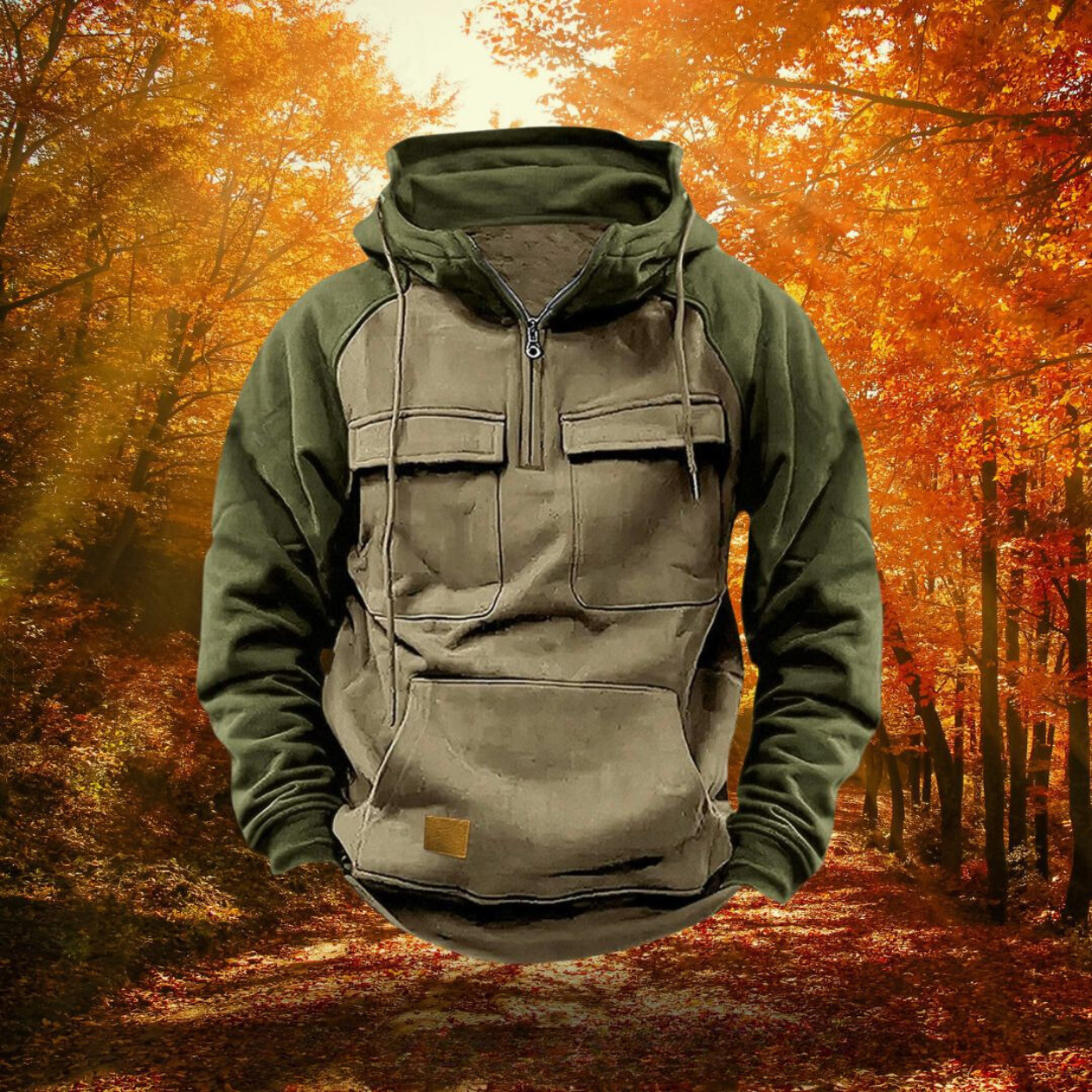 Outdoor Half-Zip Hoodie