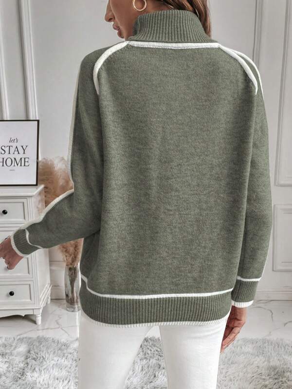 Elegant Lined Sweater