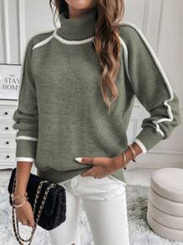 Elegant Lined Sweater