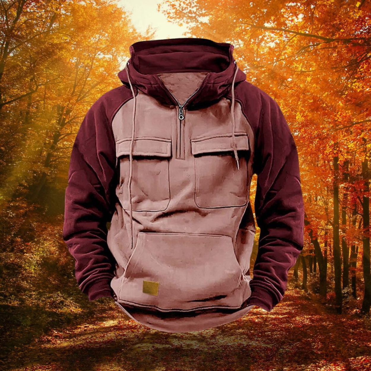 Outdoor Half-Zip Hoodie