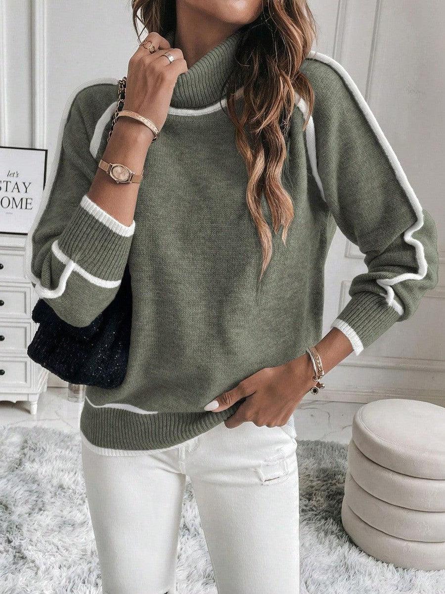 Elegant Lined Sweater