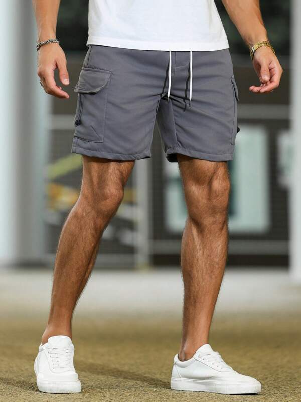 Loose Fit Cargo Shorts