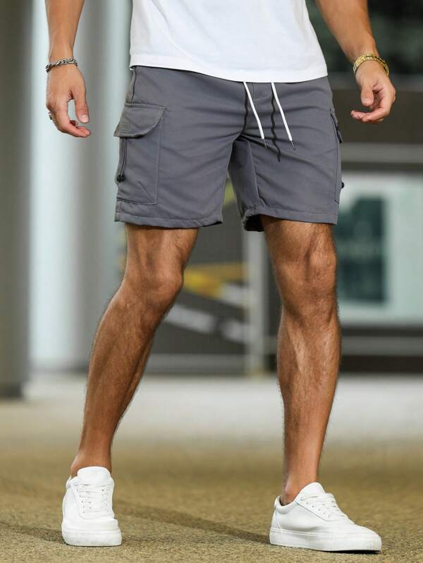 Loose Fit Cargo Shorts