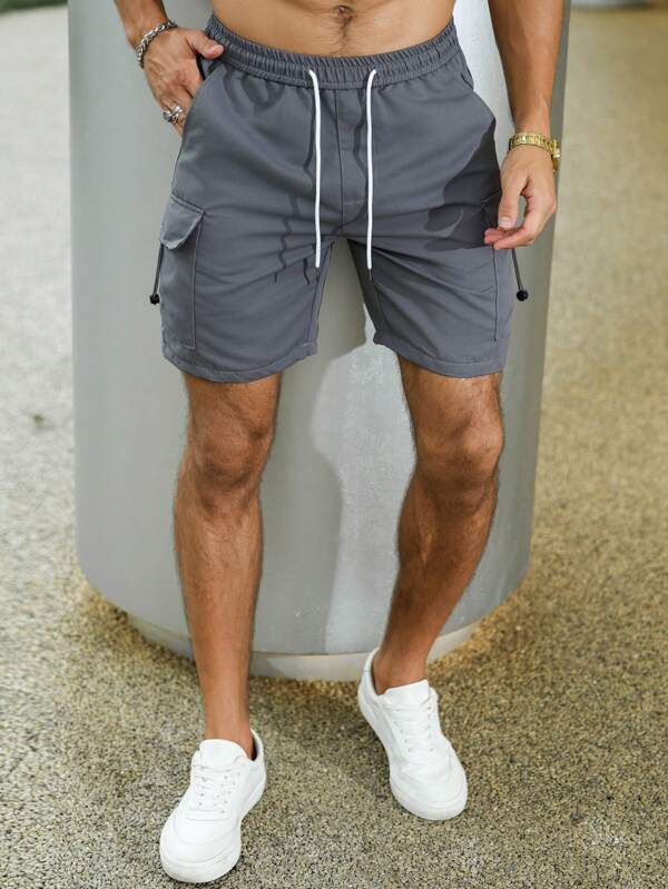 Loose Fit Cargo Shorts