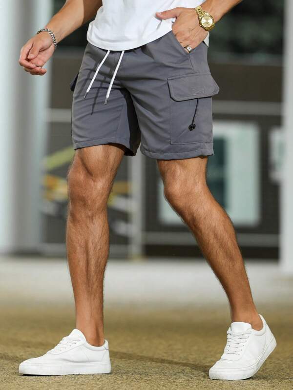 Loose Fit Cargo Shorts