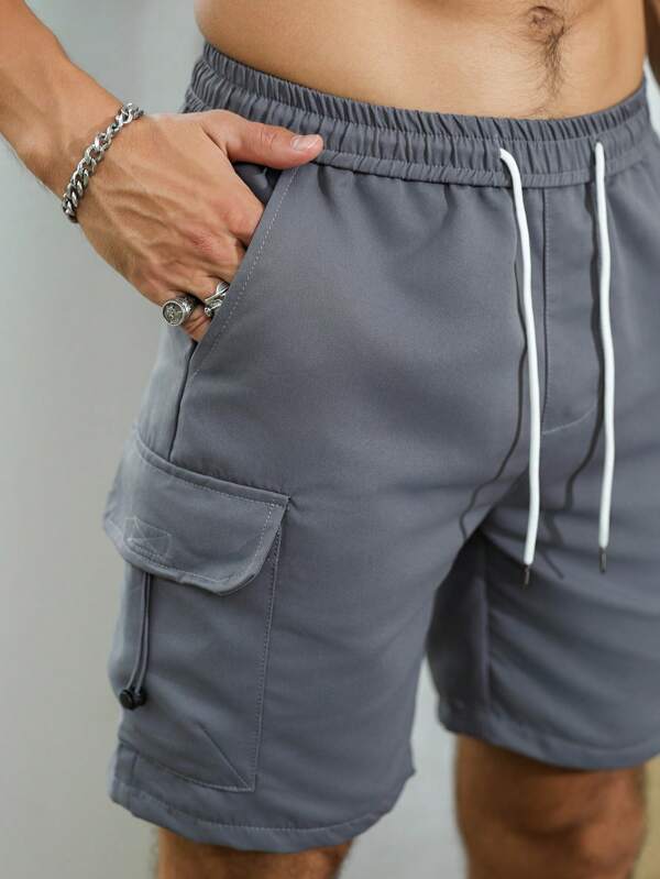 Loose Fit Cargo Shorts