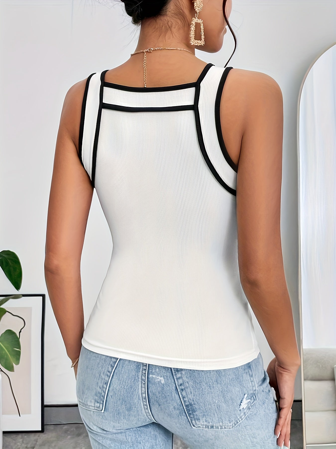 Classic Crew Neck Tank Top