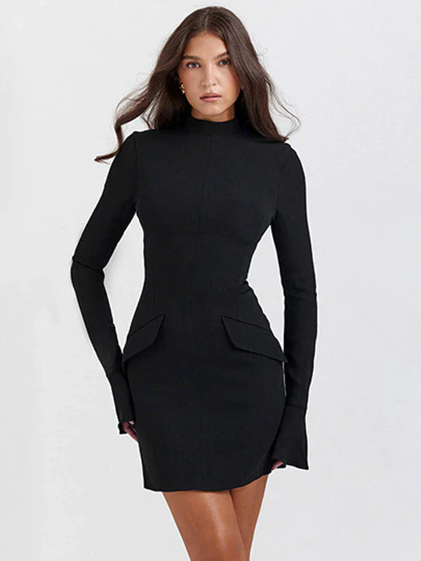 Long Sleeve Bodycon Mini Dress