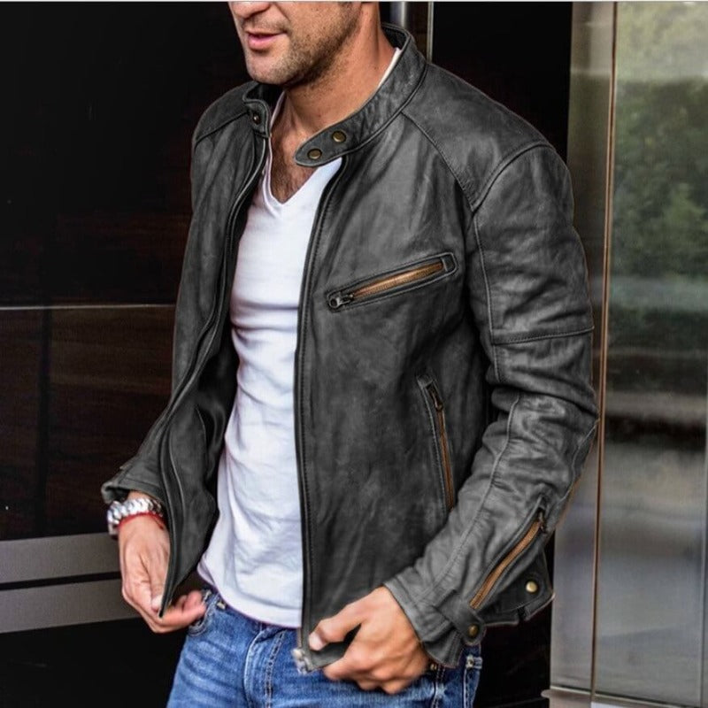 Weatherproof Leather Jacket