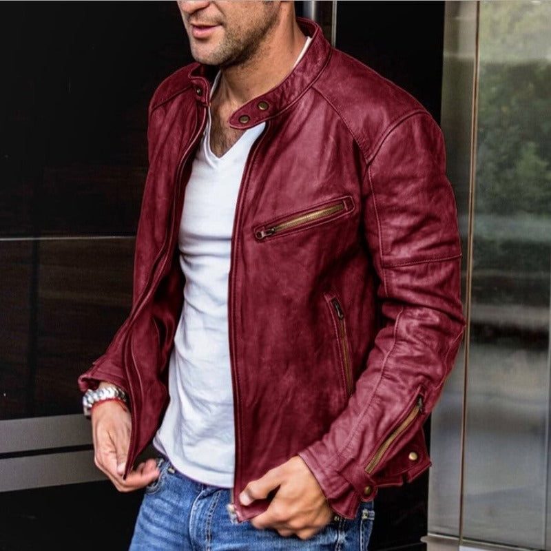 Weatherproof Leather Jacket