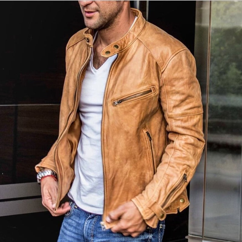 Weatherproof Leather Jacket