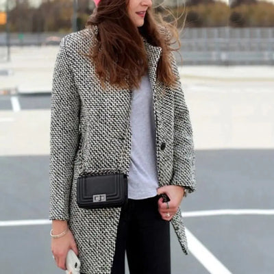 Long Wool Winter Coat