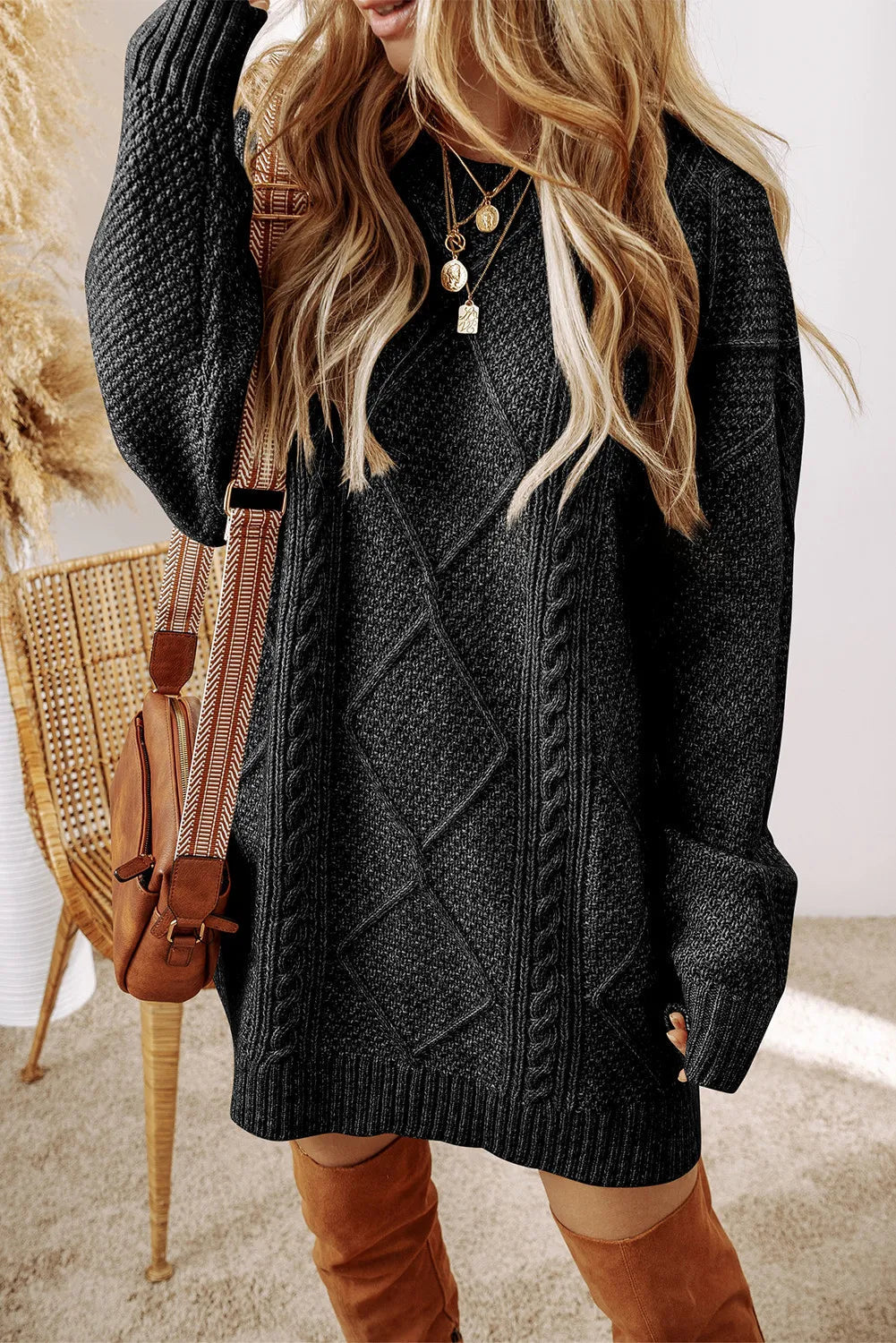 Long Knitted Jumper