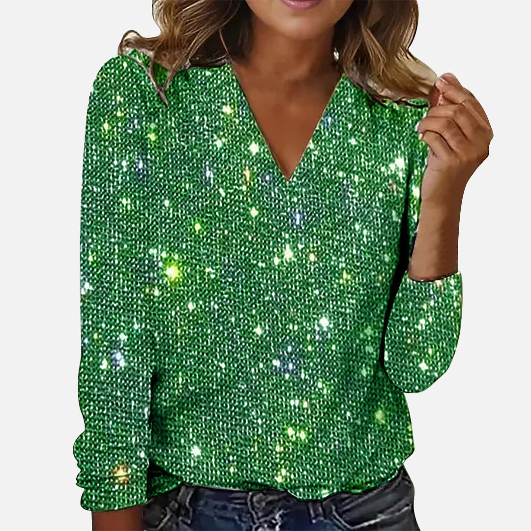 Stylish Glitter Top