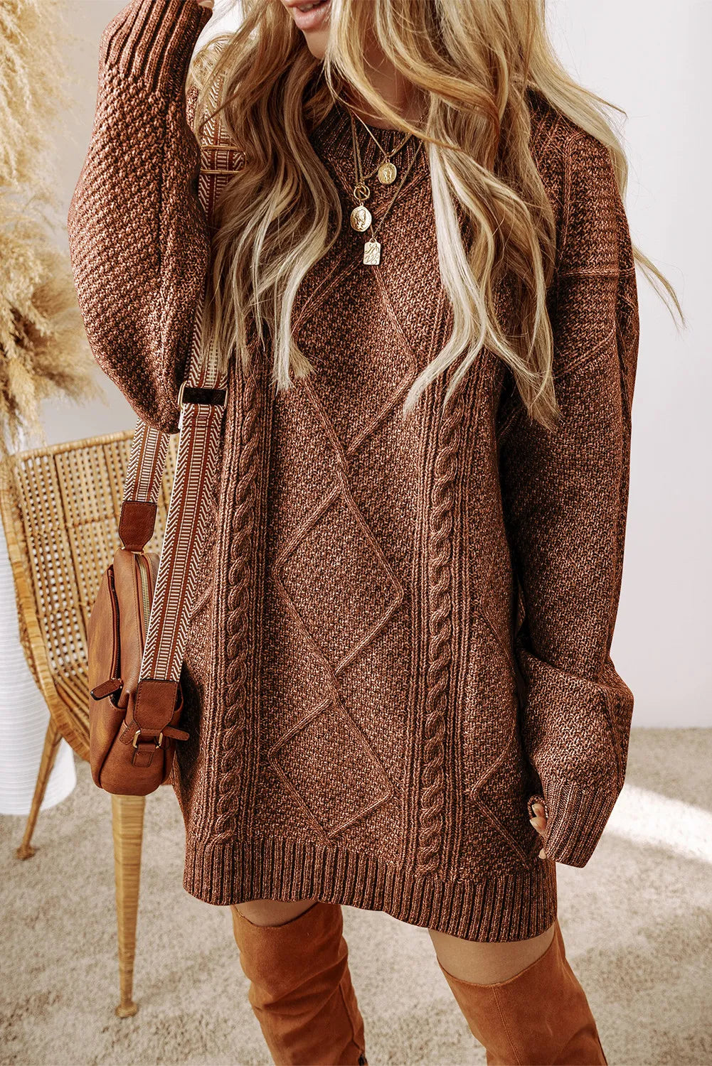 Long Knitted Jumper