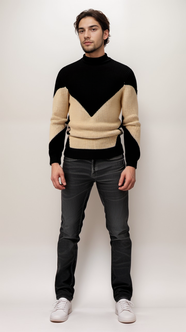 Modern Knitted Sweater