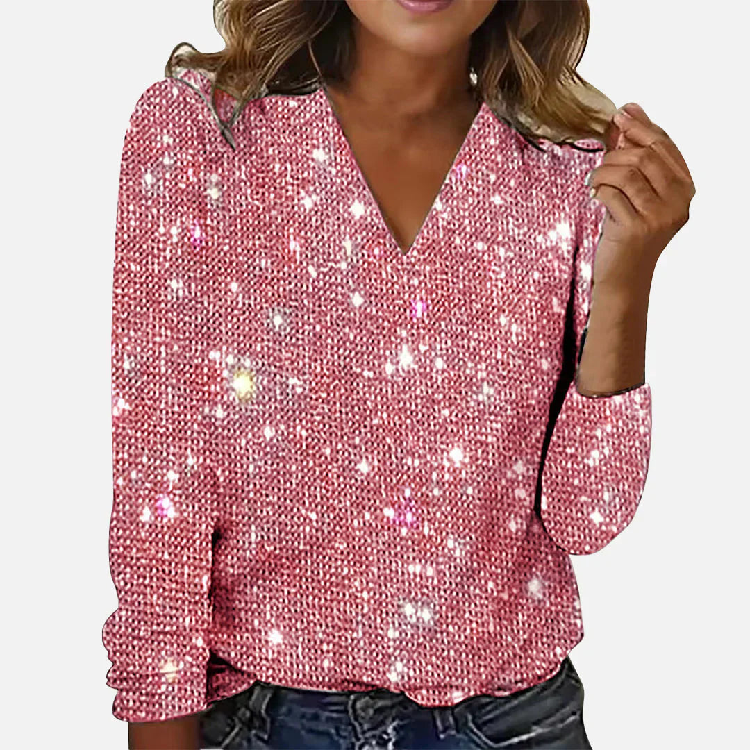 Stylish Glitter Top