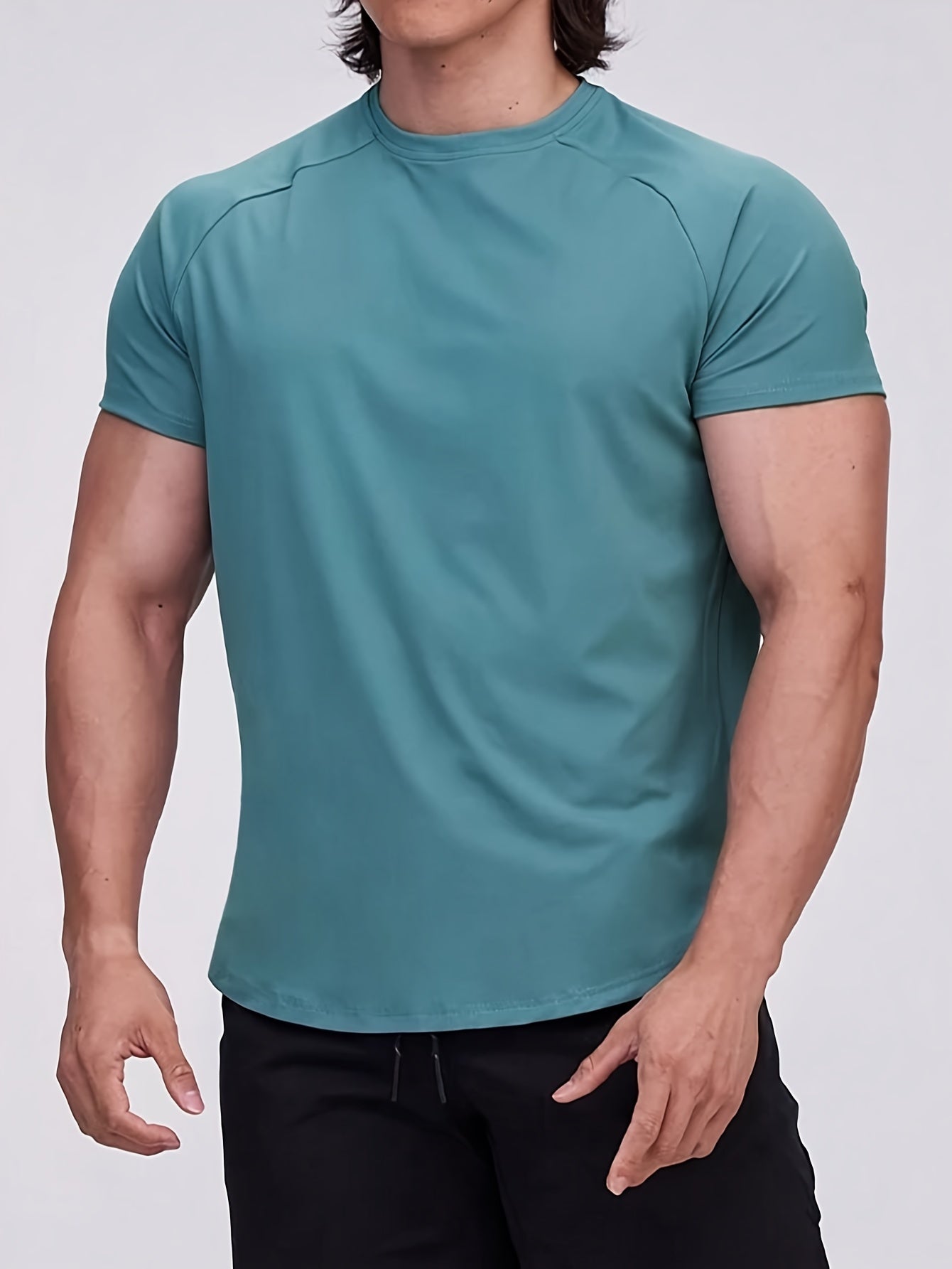 Fashion Sports Round Neck T-shirt