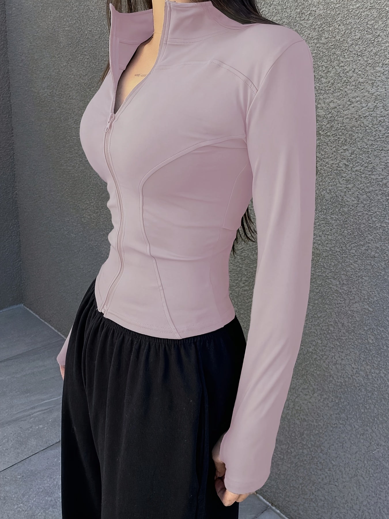 Versatile Long Sleeve Slim Top