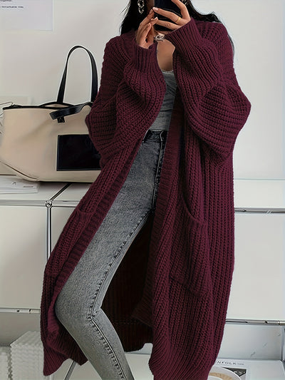 Long Knitted Cardigan