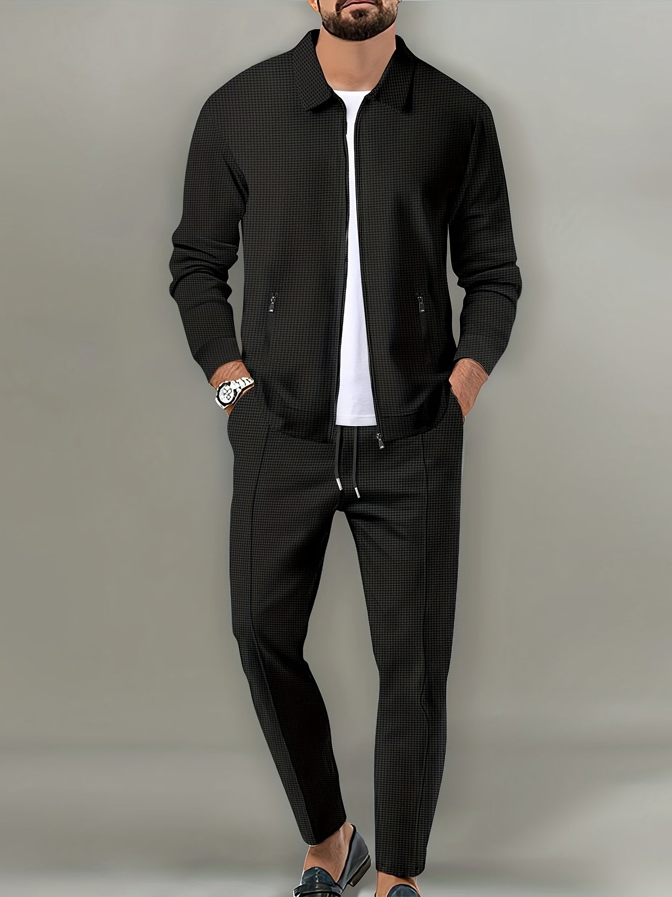 Tracksuit Set Casual Pants and Shirt