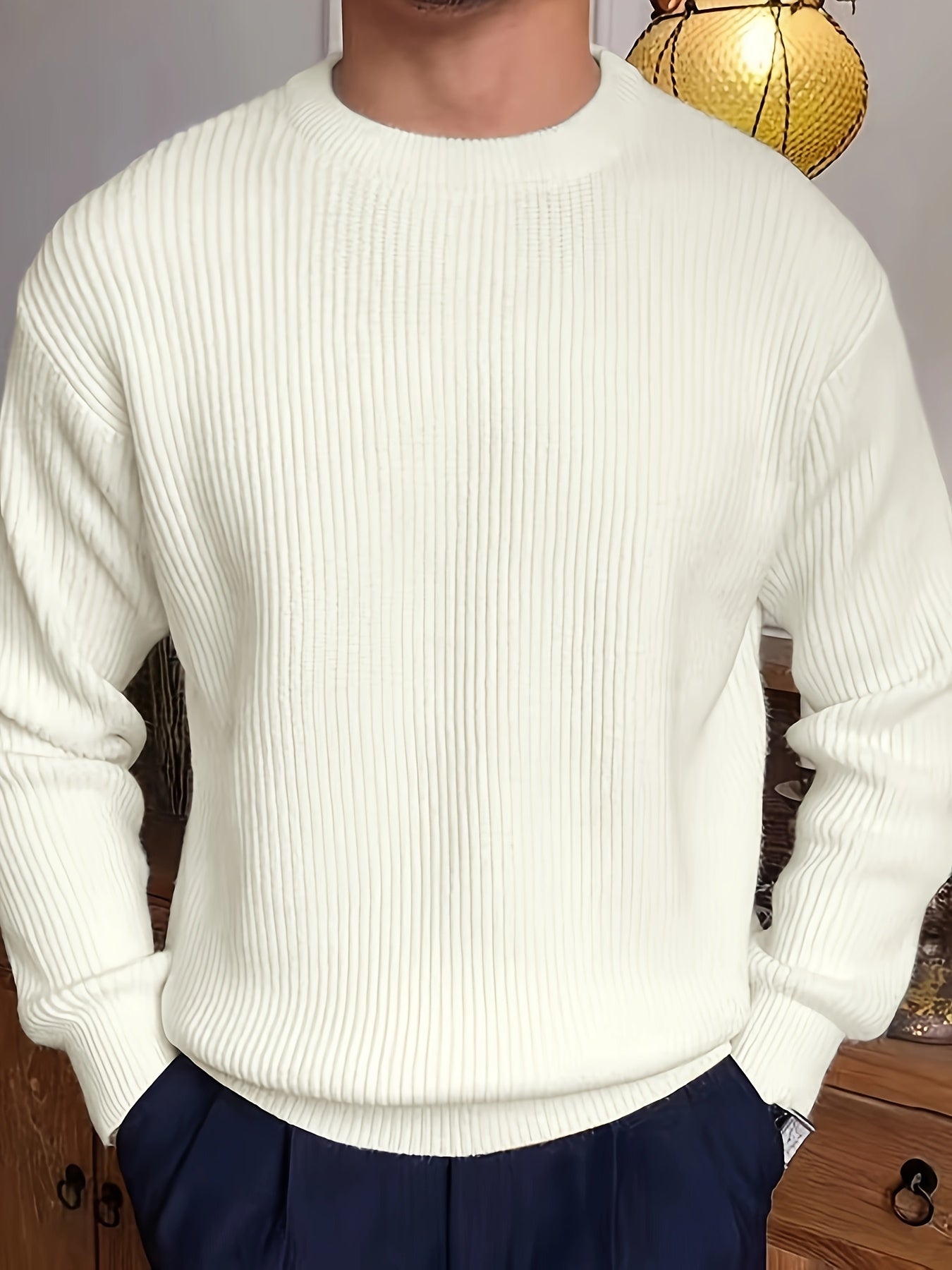 Basic Stretchy Knitted Sweater