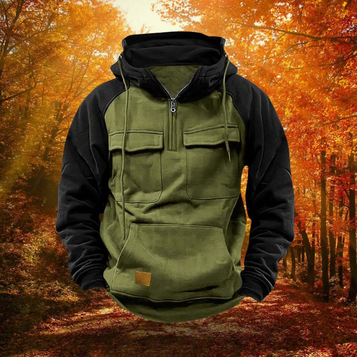 Outdoor Half-Zip Hoodie