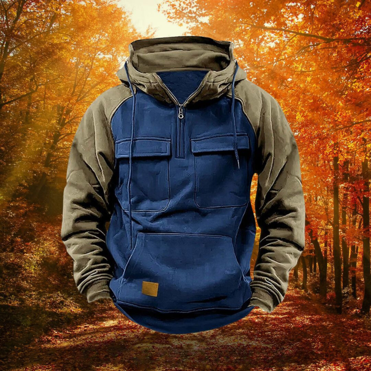 Outdoor Half-Zip Hoodie