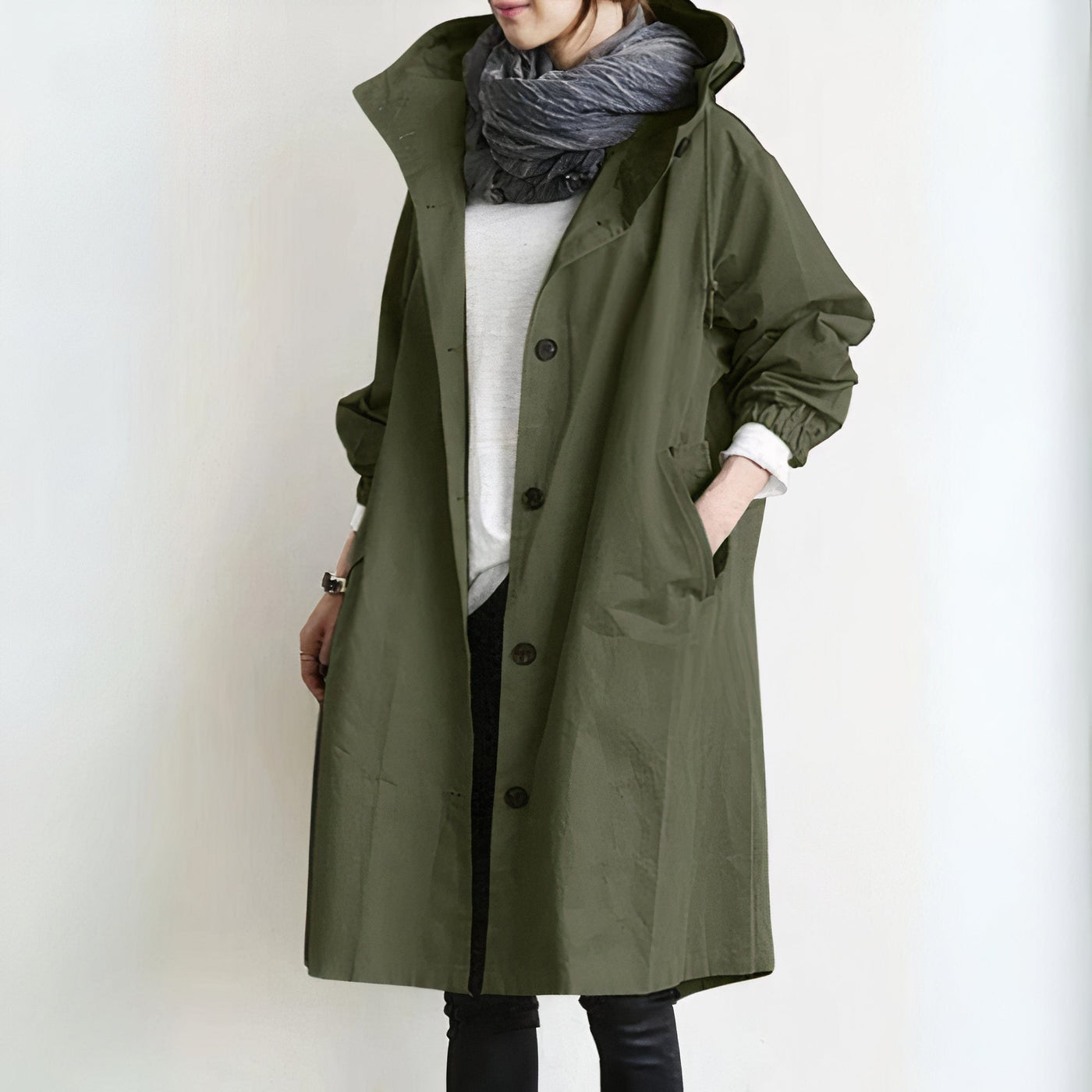 Stylish Waterproof Trench Coat