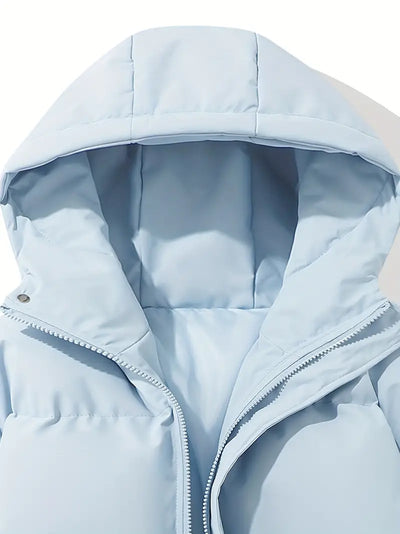 Lined Winter Coat With Hood