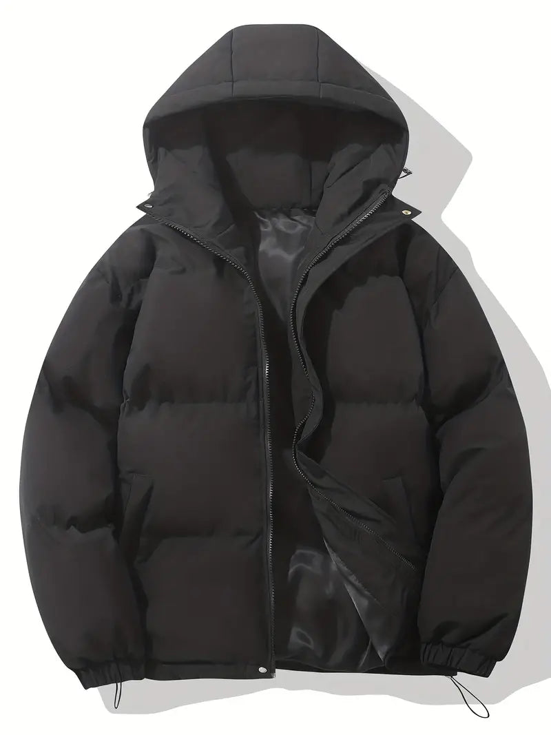 Lined Winter Coat With Hood