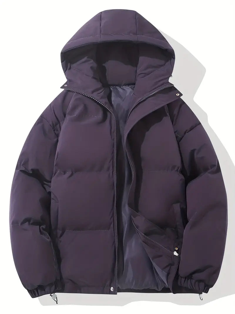 Lined Winter Coat With Hood