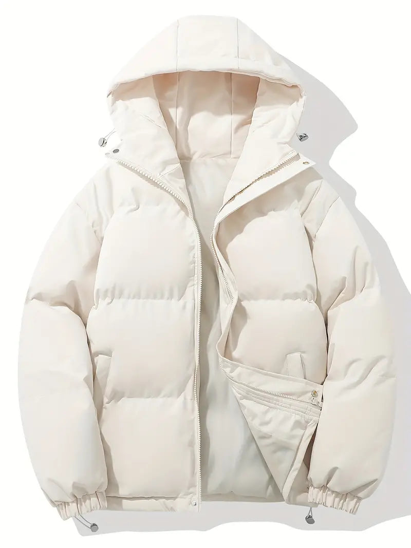 Lined Winter Coat With Hood