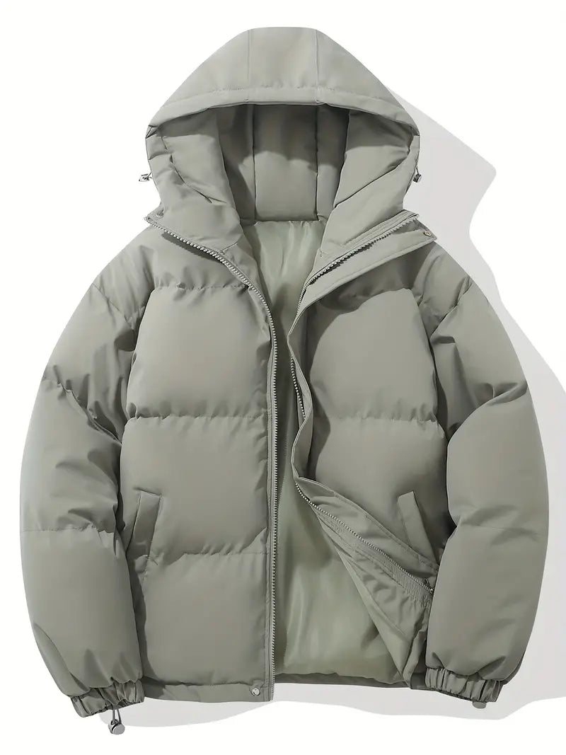 Lined Winter Coat With Hood