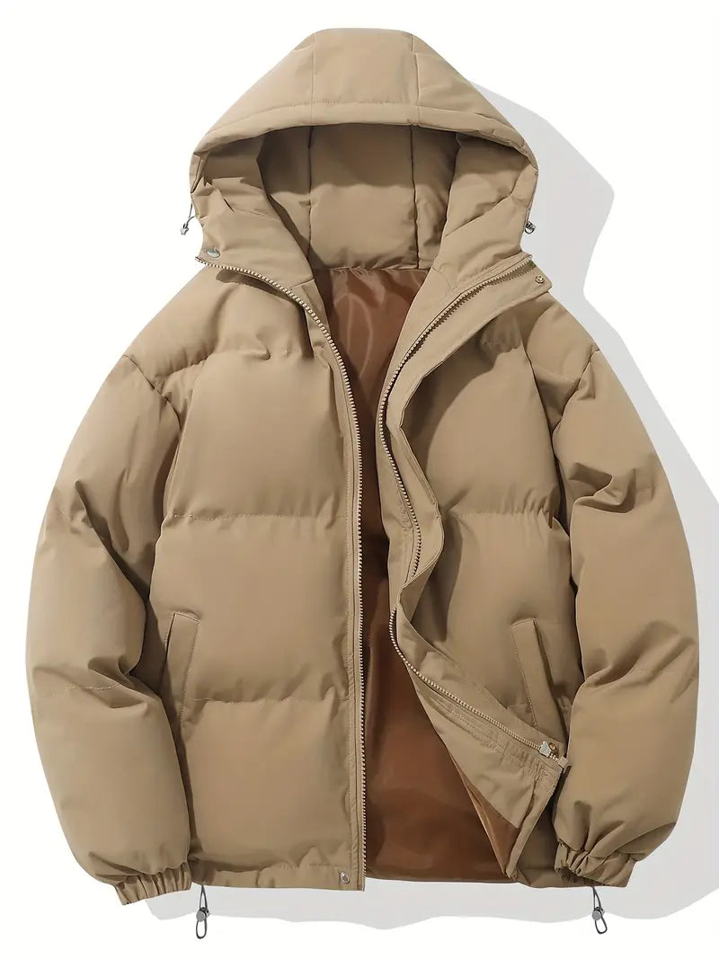 Lined Winter Coat With Hood