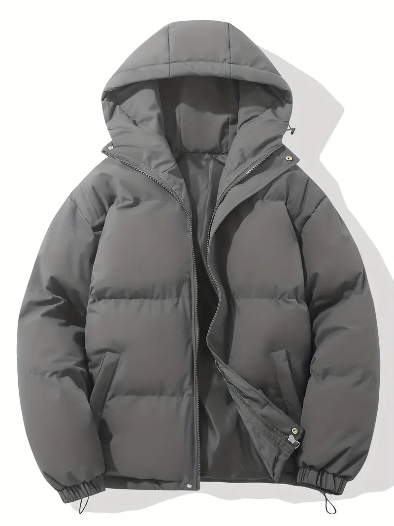 Lined Winter Coat With Hood