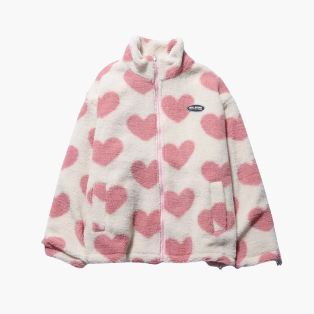 Double-Sided Heart Coat