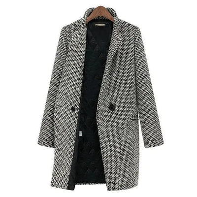 Long Wool Winter Coat