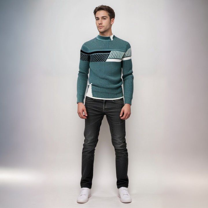 Modern Knitted Sweater