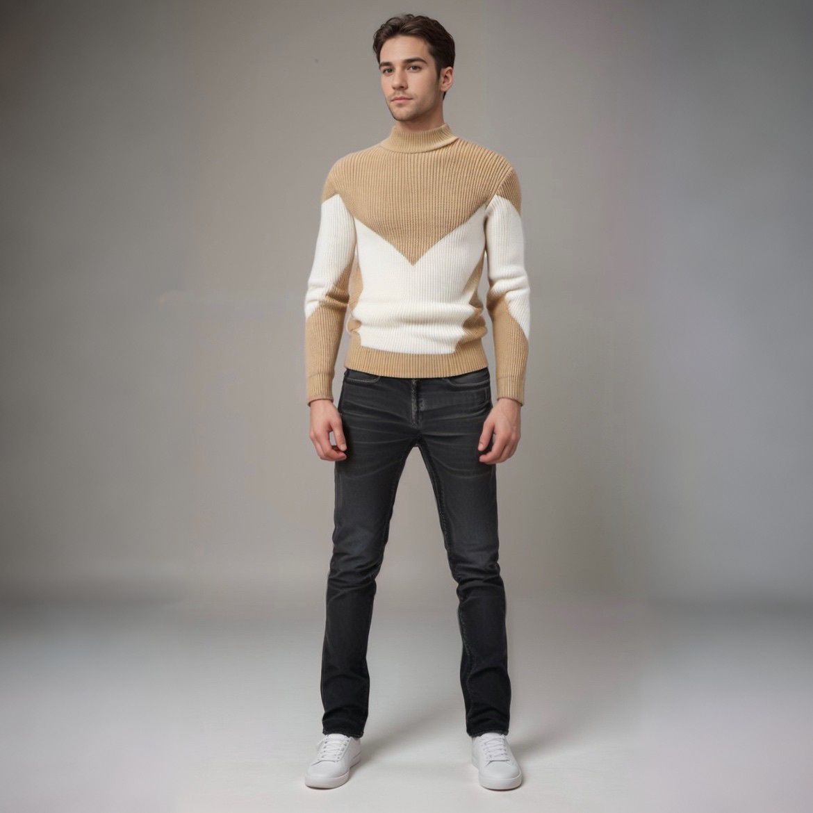 Modern Knitted Sweater