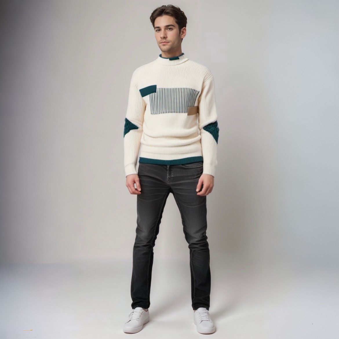 Modern Knitted Sweater