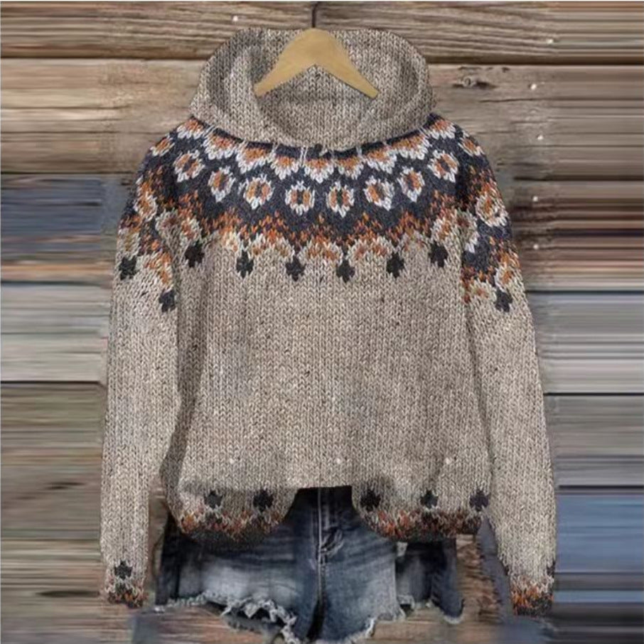 Retro Ethnic Hoodie