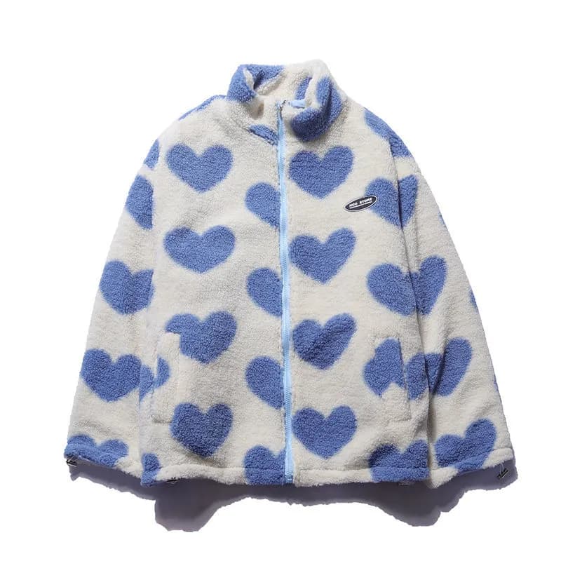 Double-Sided Heart Coat