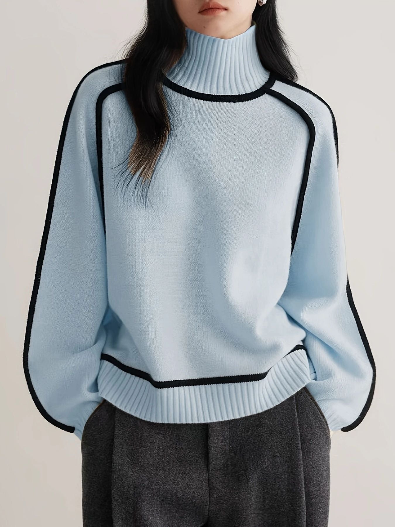 Soft Cashmere Turtleneck Jumper