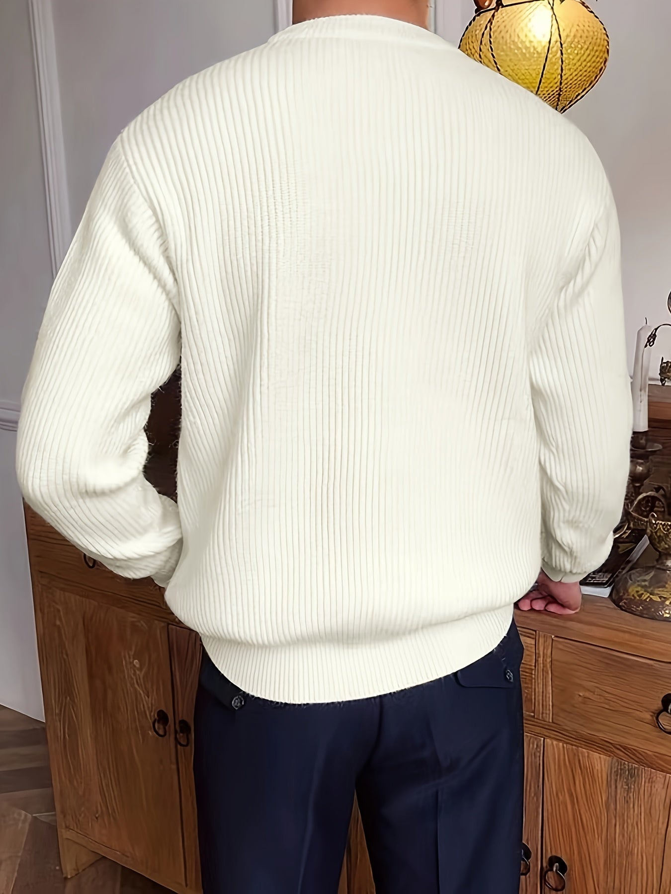 Basic Stretchy Knitted Sweater