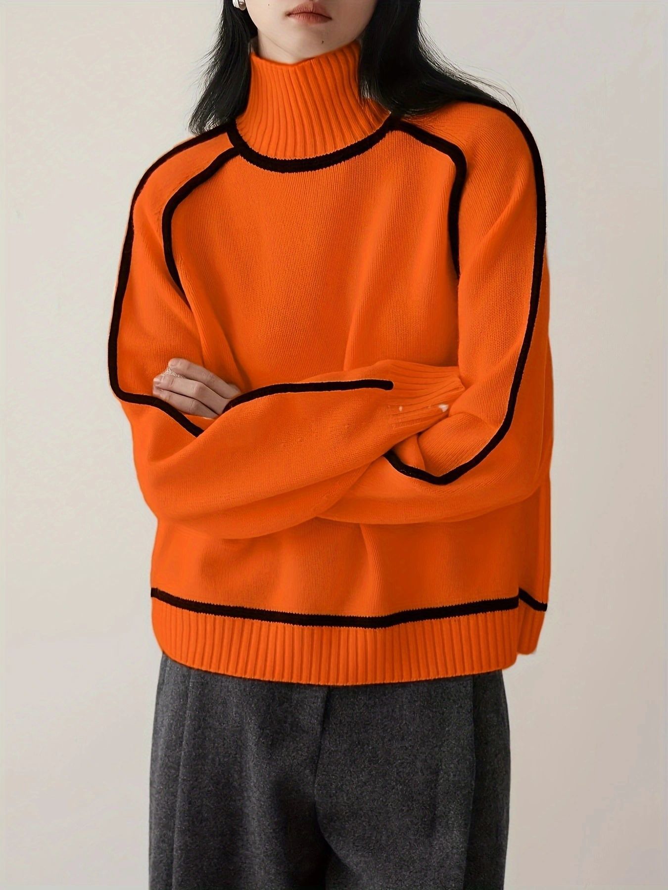 Soft Cashmere Turtleneck Jumper