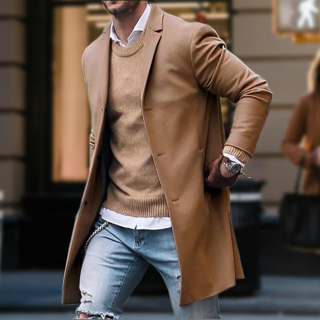 Elegant Mid-Length Coat