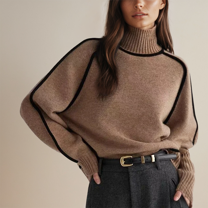 Soft Cashmere Turtleneck Jumper